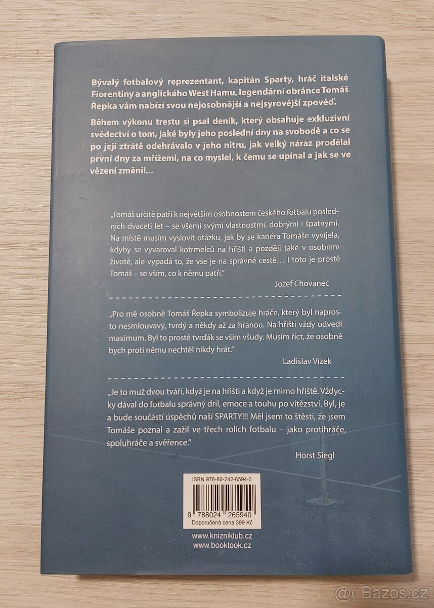 Kniha Deník ze dna - Tomáš Řepka - 2