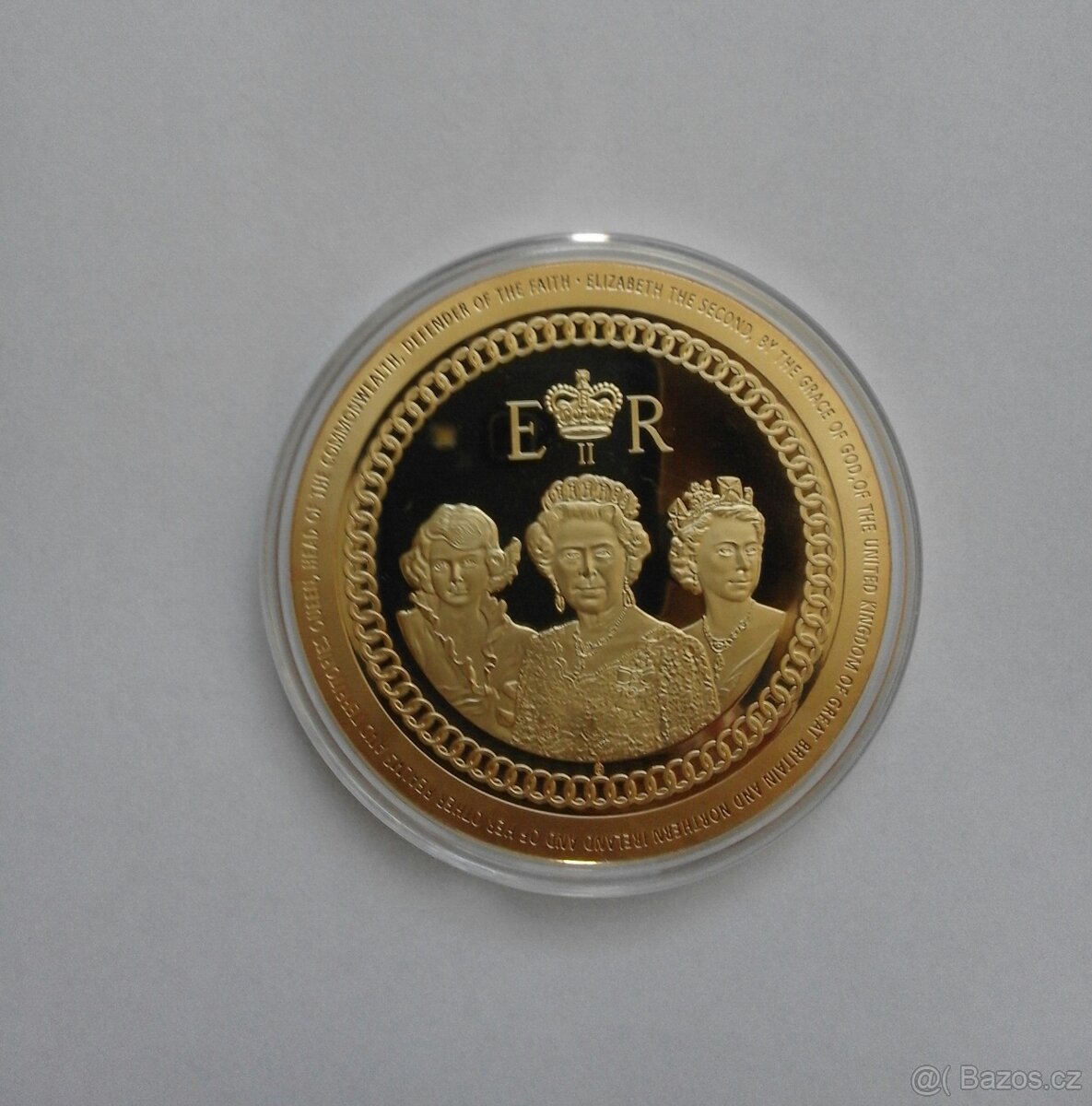 Gigantická ražba "Královna Alžběta II. Safírové výročí - 2