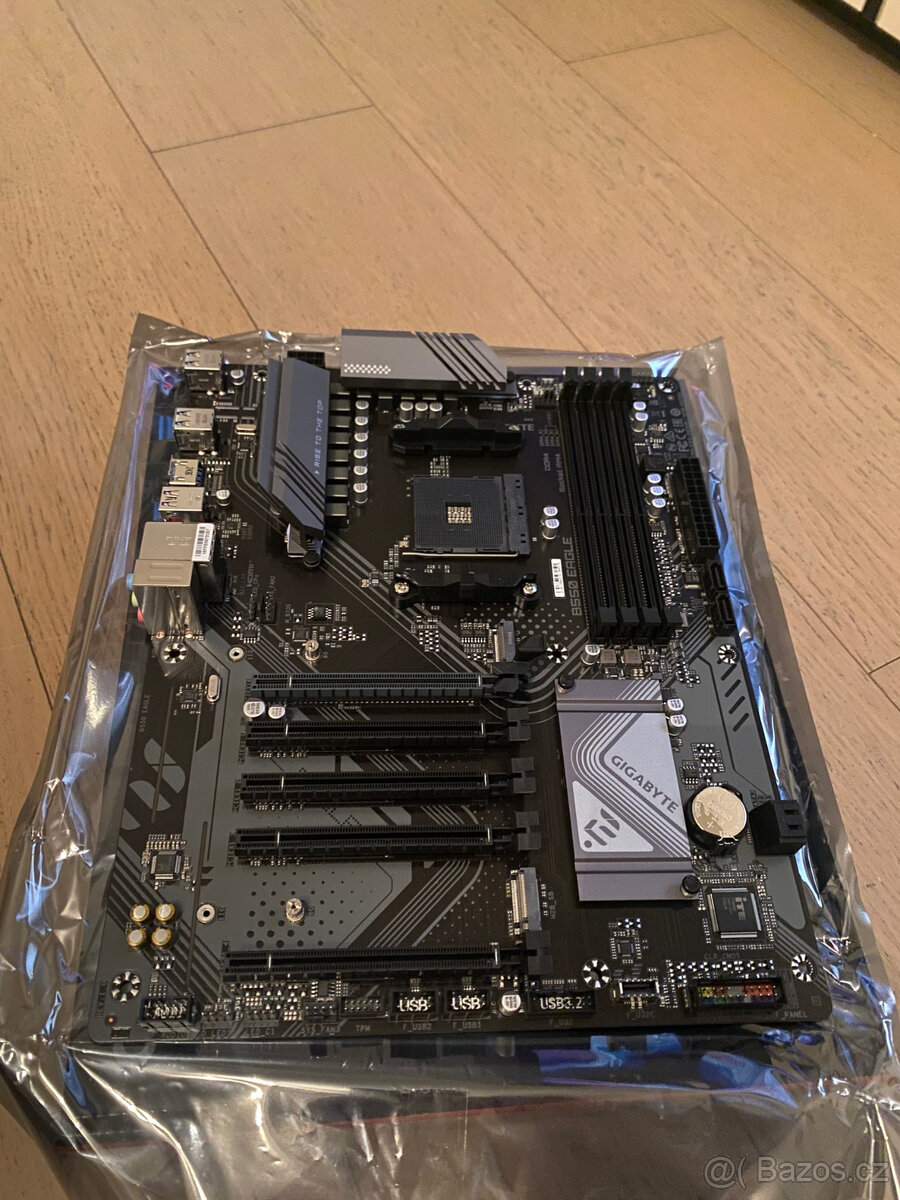 Nový Gigabyte B550 Eagle + AMD Ryzen 5 5500 - plná záruka - 2