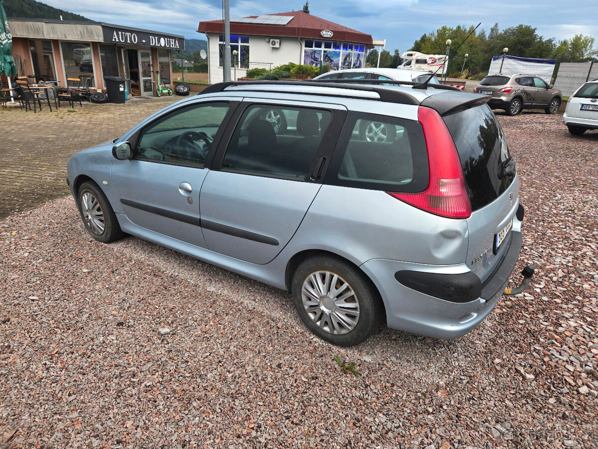 Prodám Peugeot 206 SW 1.4i 55kW - 2