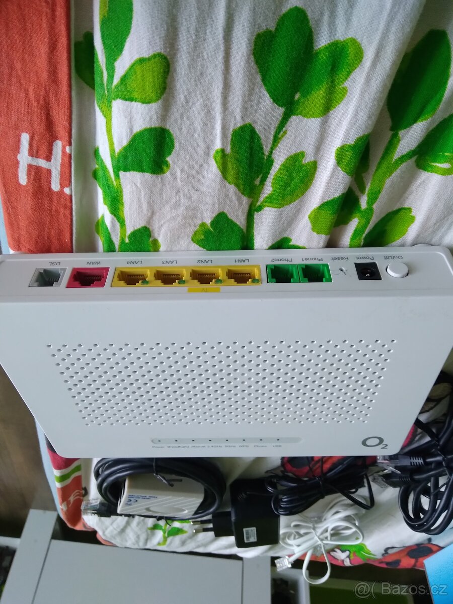 Modem od O2 k poskytování wifi k připojení na pevnou linku - 2