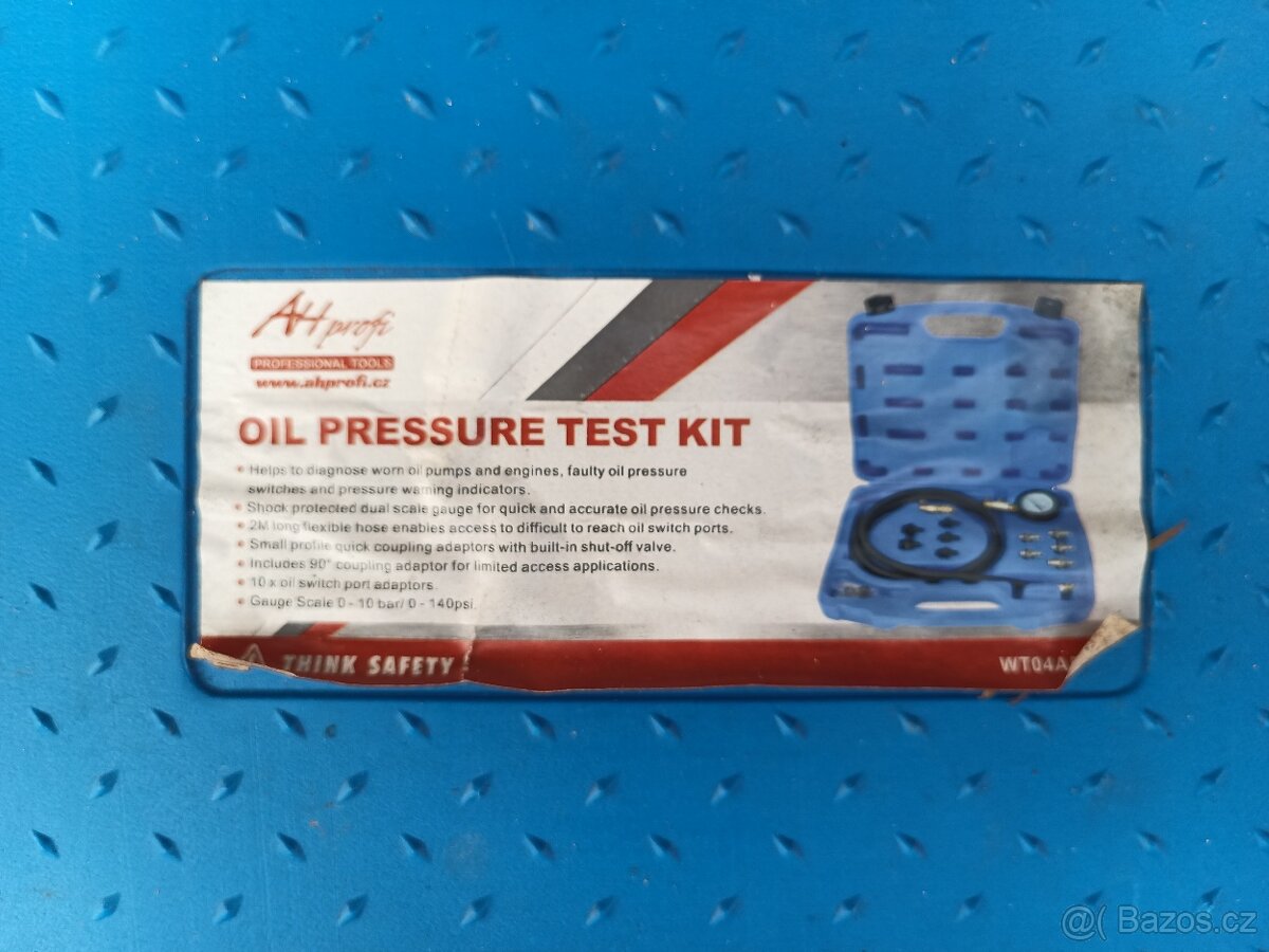 Sada pro testování tlaku oleje - 2