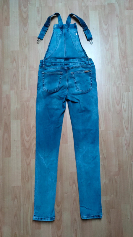 Těhotenské slimfit kalhoty s laclem - 2