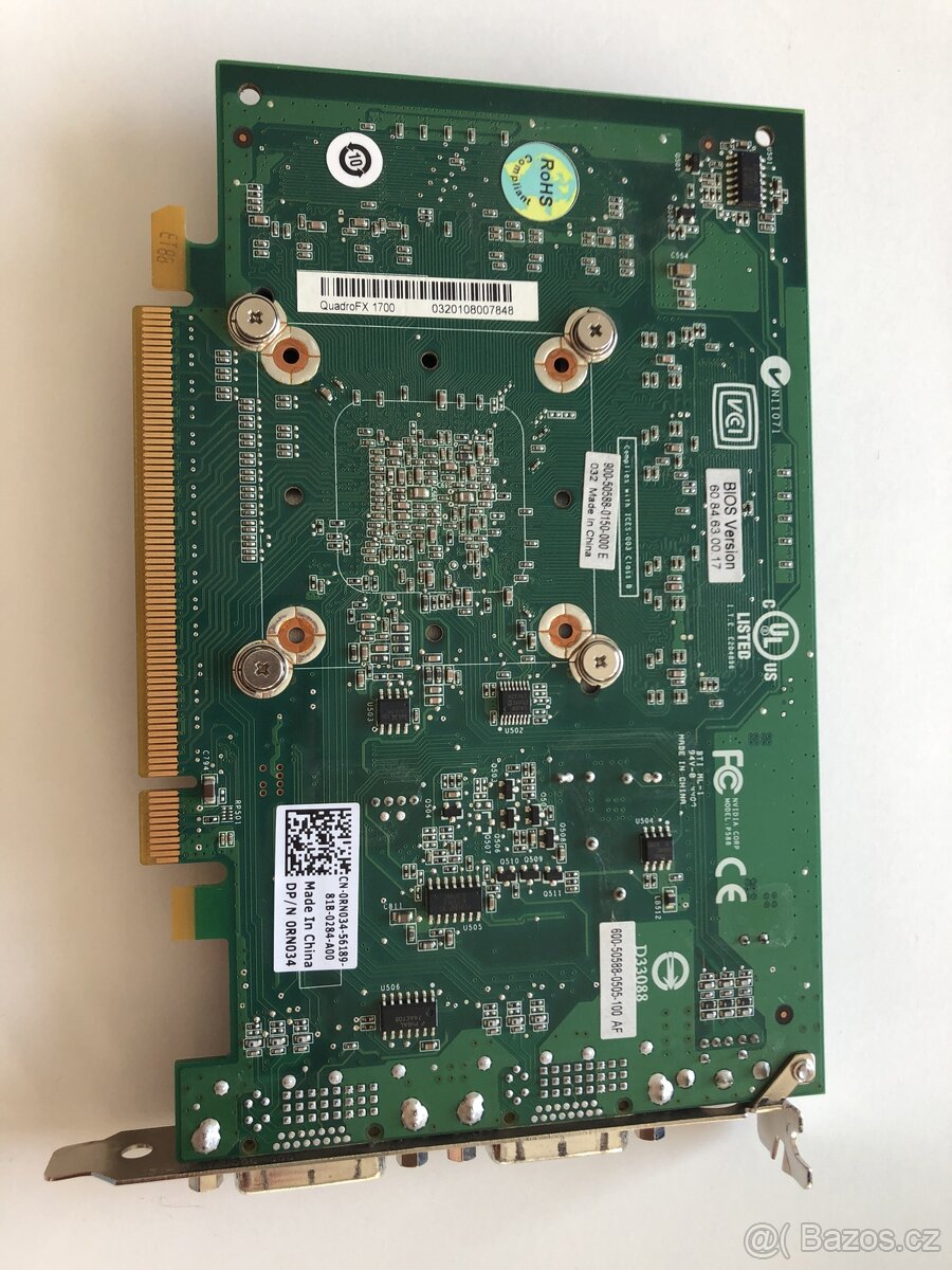 Grafická karta NVIDIA QUADRO FX 1700 - 2