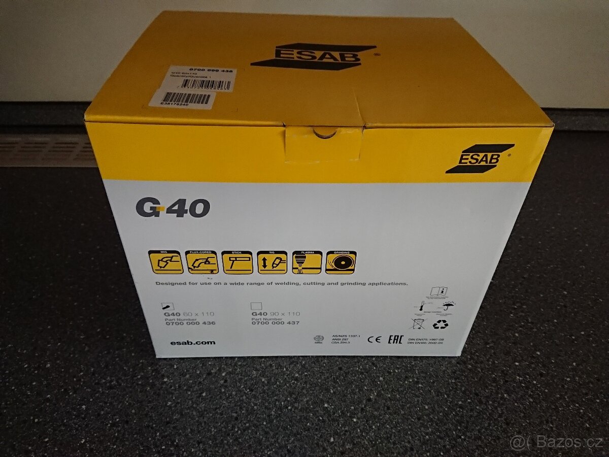 Svářecí kukla Esab G 40 - 2