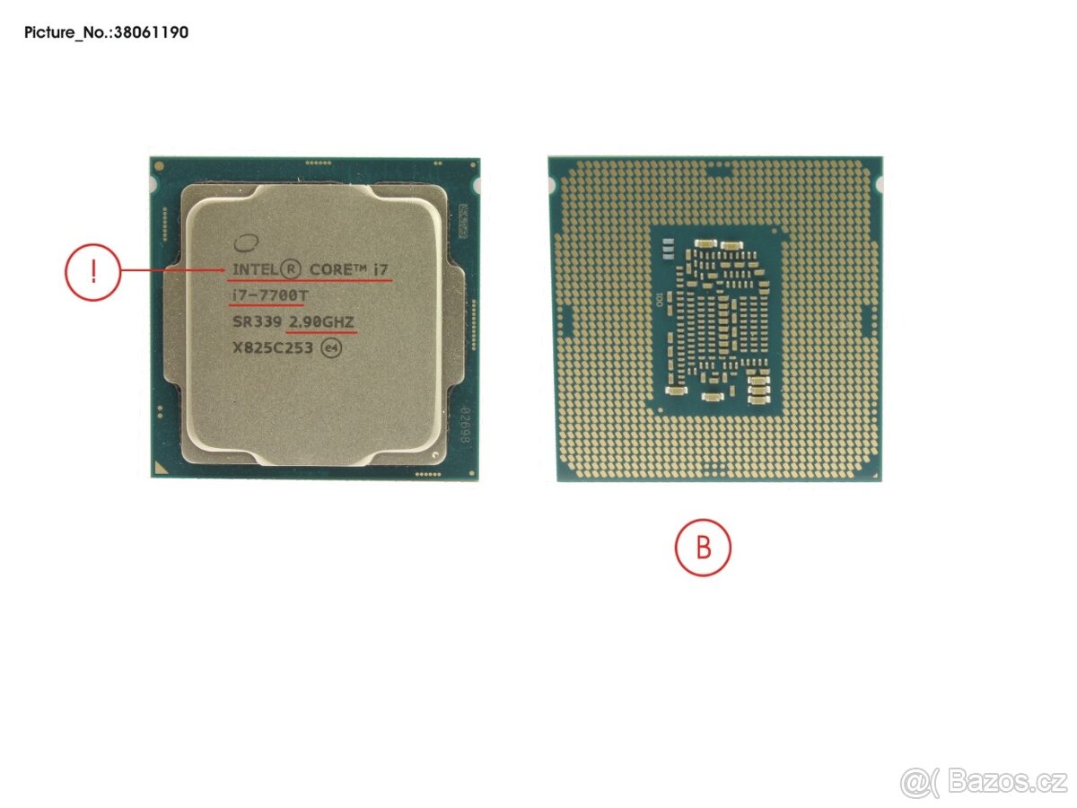 CPU Intel Core i7-7700T TDP 35W Kaby Lake s1151 - 2