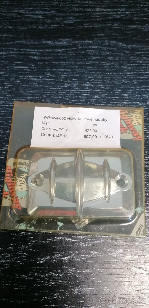 Chromové doplňky na motocykl - 2