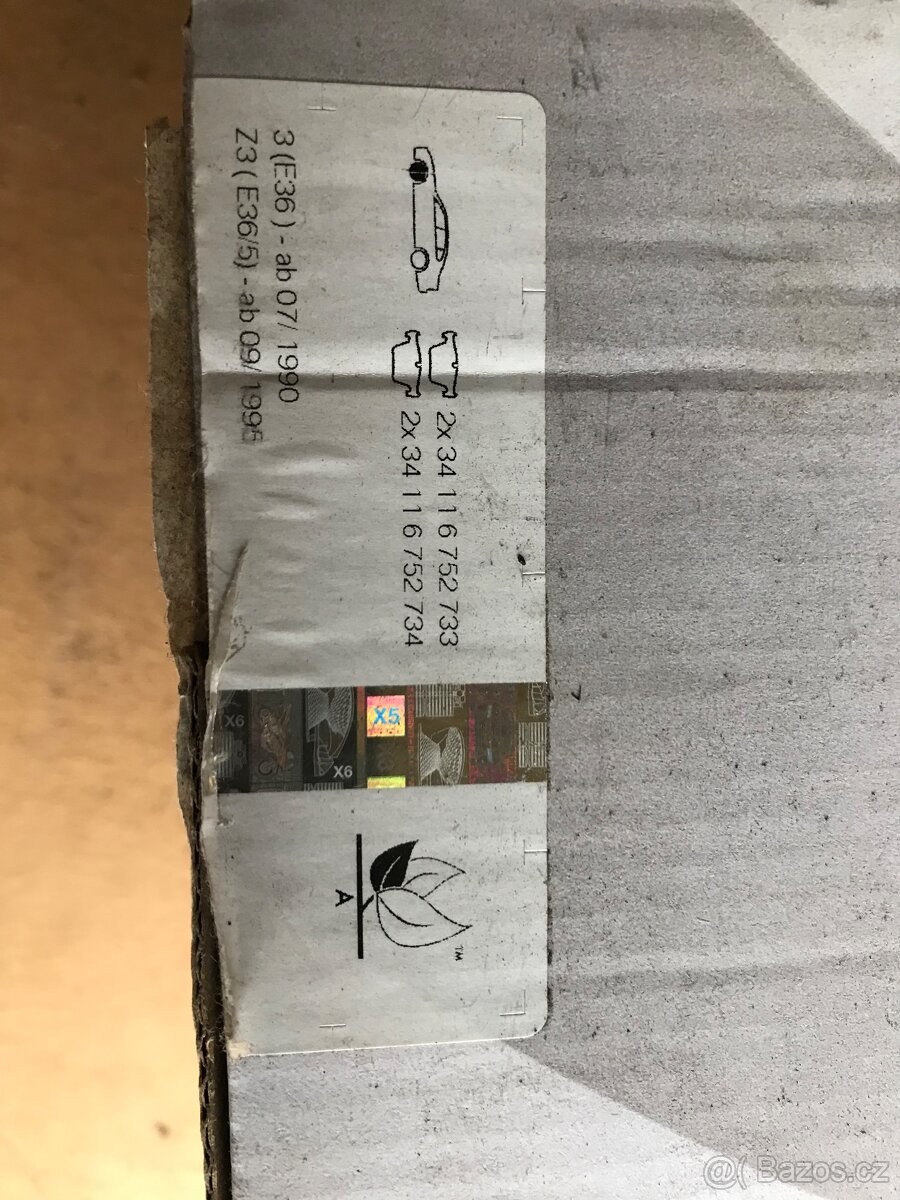 Bmw brzdové destičky - 2