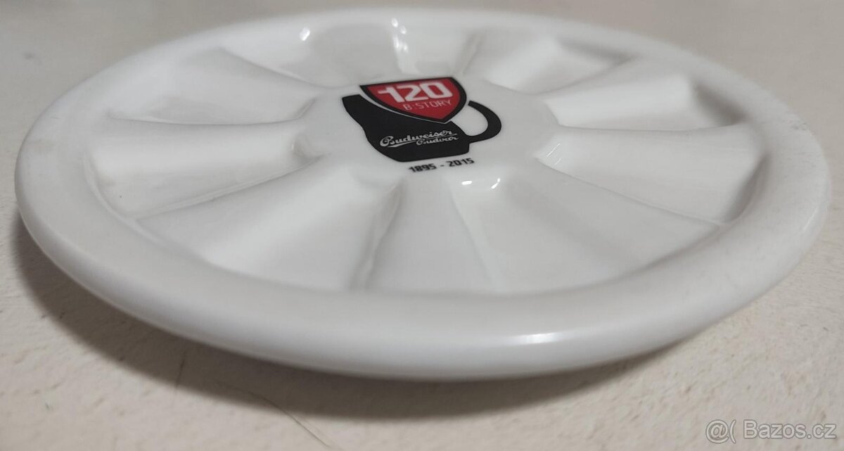 Limitované keramické podtácky Budějovický Budvar 120 let - 2