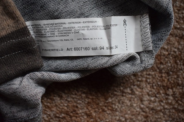 Pruhované teplejší šaty xs/34 Fisherfield - 2