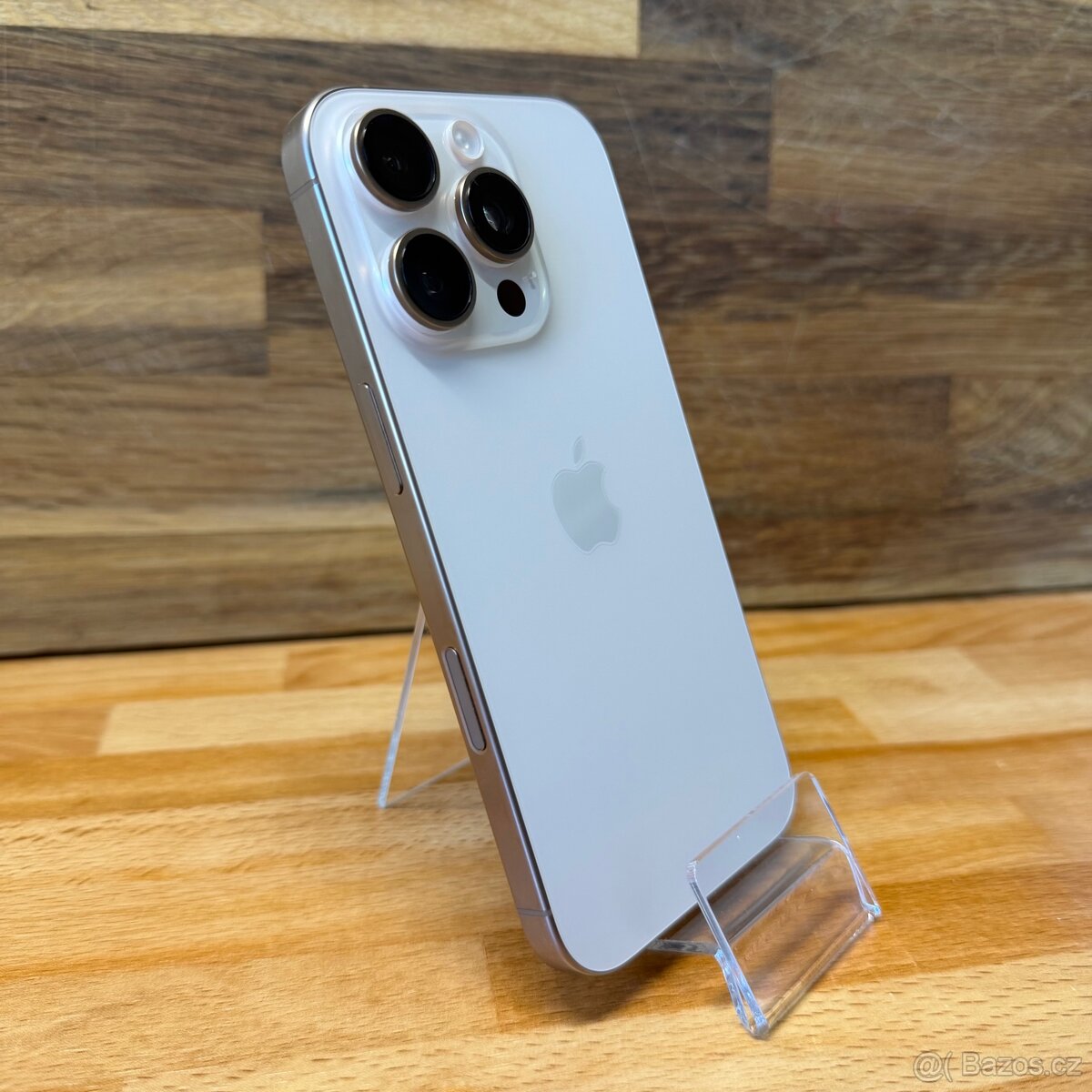 IPhone 16 Pro 128GB, pouštní Titan, 96% baterie (záruka) - 2