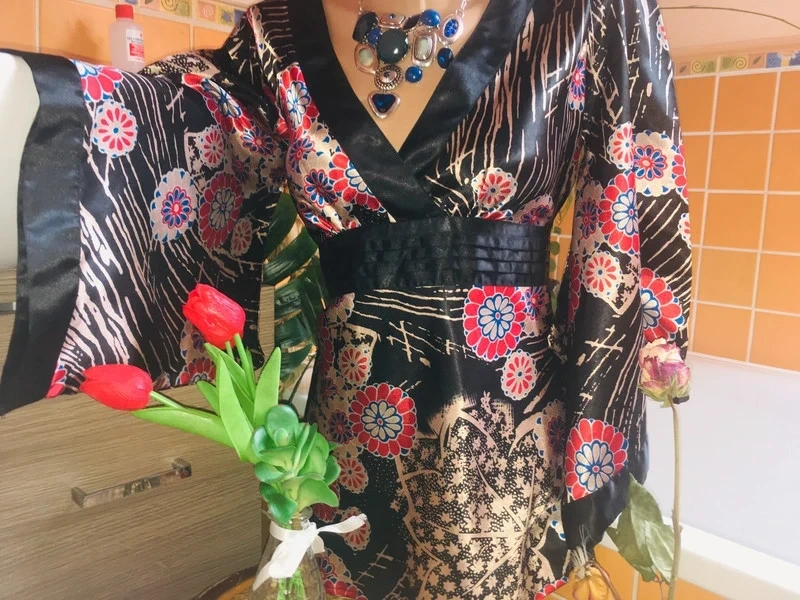 satenova# halenka# tunika# spolecenske# sirokerukavy# japons - 2