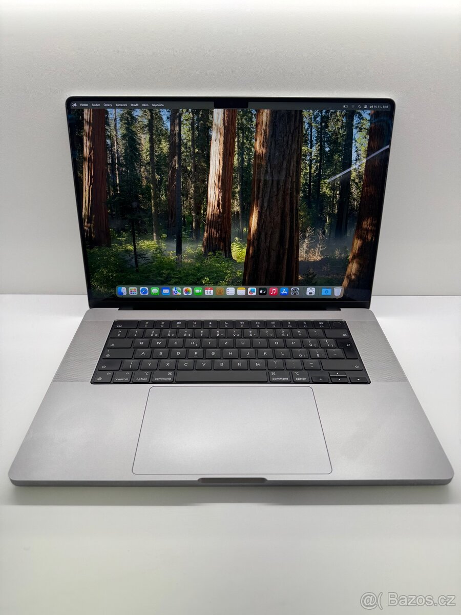 Apple MacBook Pro 16” M1 Pro 16/512 GB 2021 - ZÁRUKA+FAKTURA - 2