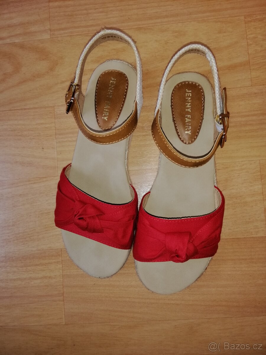 Dámské/dívčí BOTY/SANDÁLKY Jenny Fairy N.O.V.É. - 2