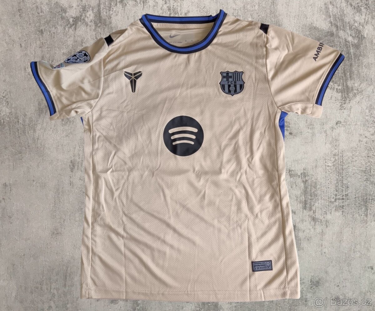 dětský dres Yamal – FC Barcelona béžová edice 25/26 - [ - 2