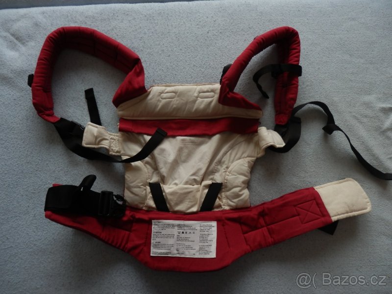 Manduca, ergonomické nosítko, vínová barva - 2