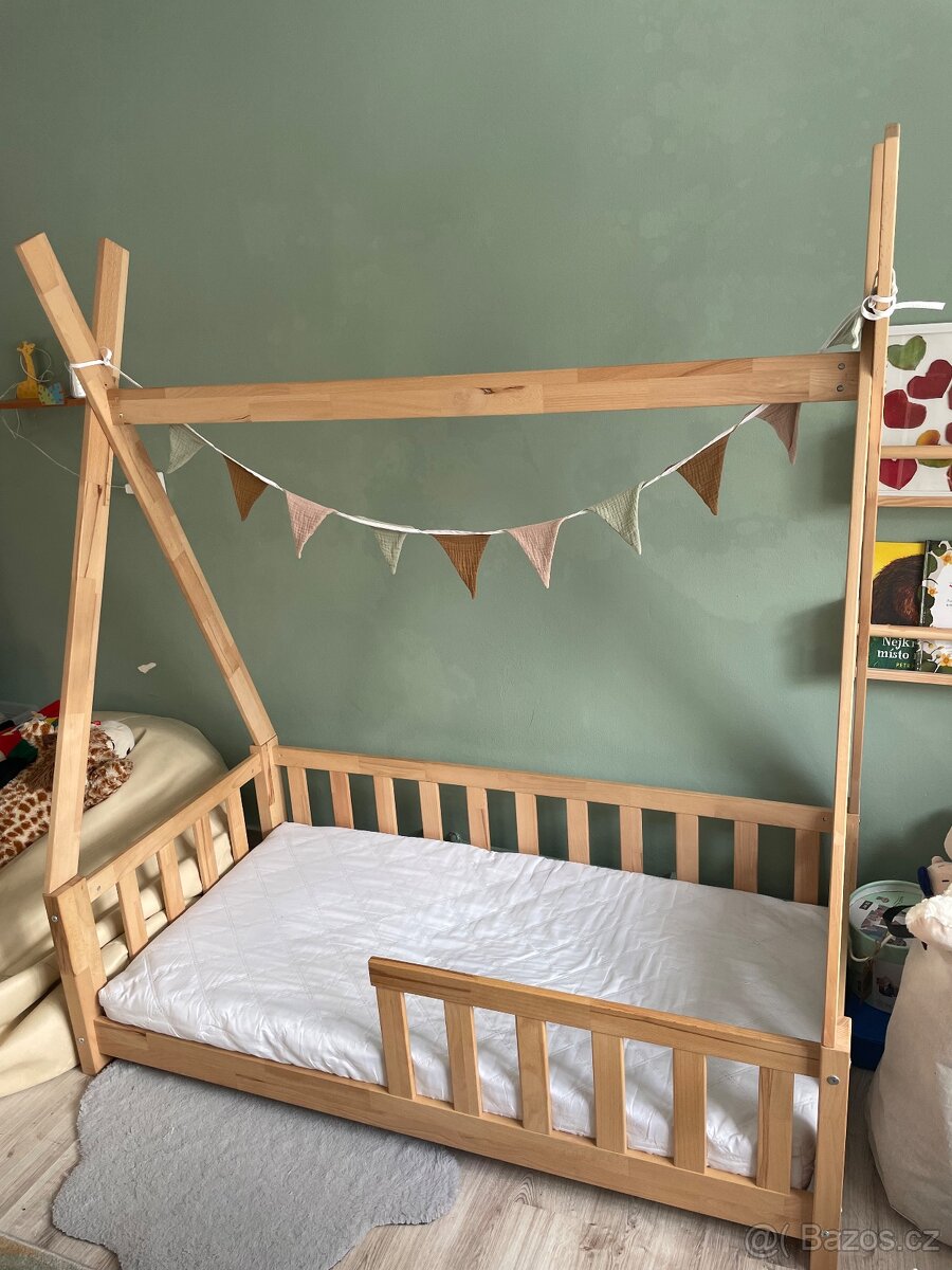 Domečková postel - 2