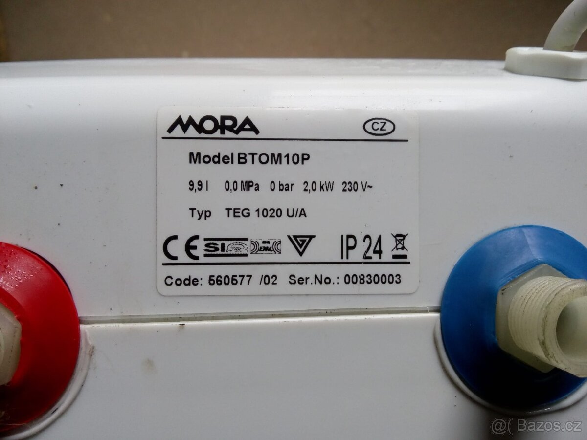 Elektrický ohřívač vody - 2