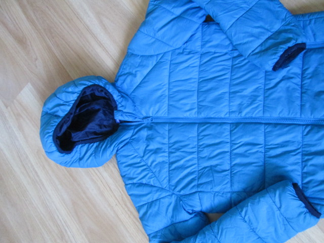 Bunda prošívaná vel.146 modrá - 2