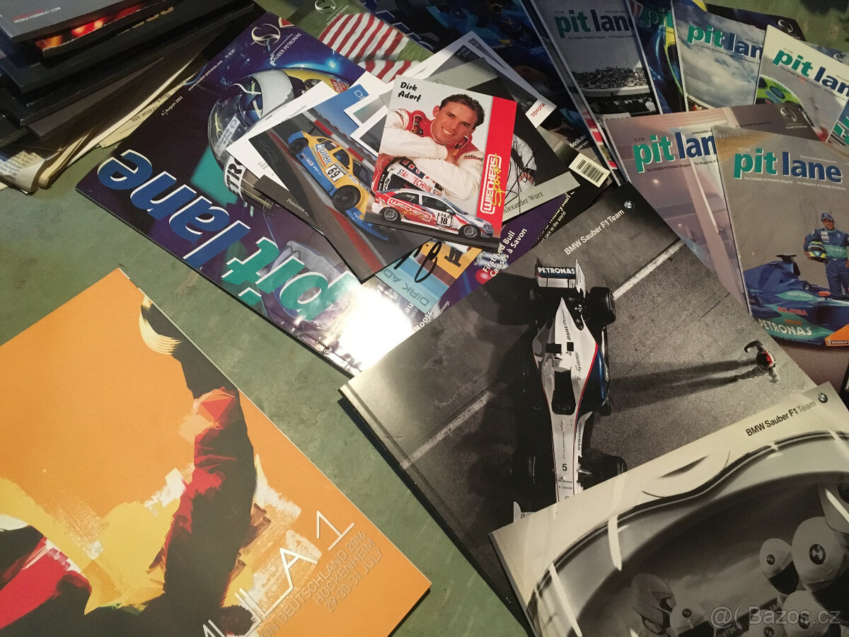 Časopisy FORMULE 1 PIT LANE,ESSENCE - 2