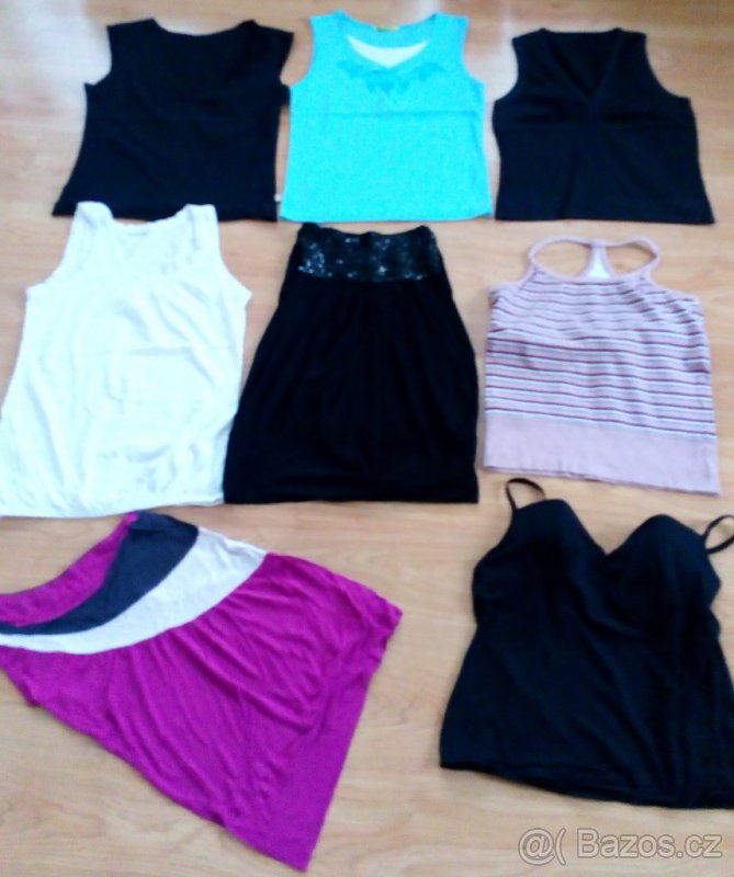 Dámské,dívčí trika,tílka,topy vel.S,M - 2