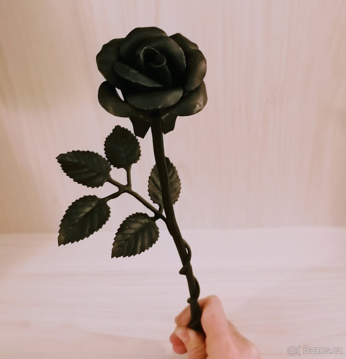 Kovaná růže k Valentýnu - 2