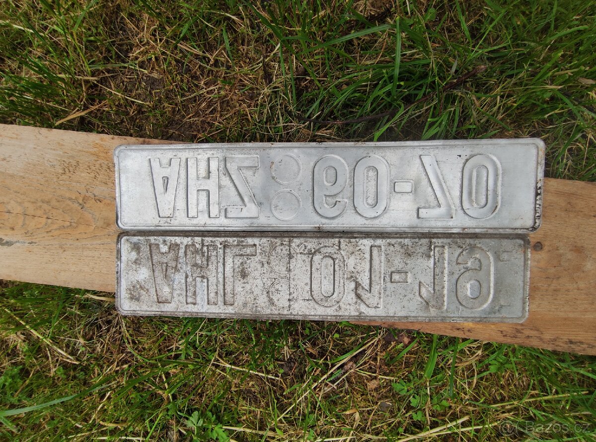 Staré SPZ. Krásná Dekorace - 2