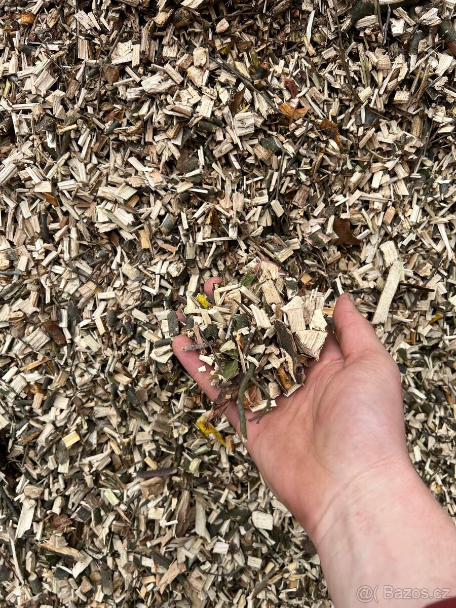 Štěpka - čisté dřevo - 2