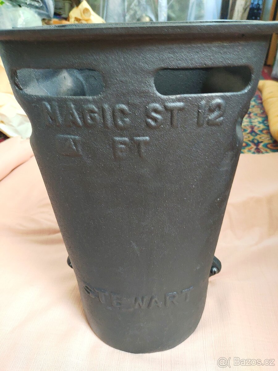 Litinový koš do amerických kamen - 2