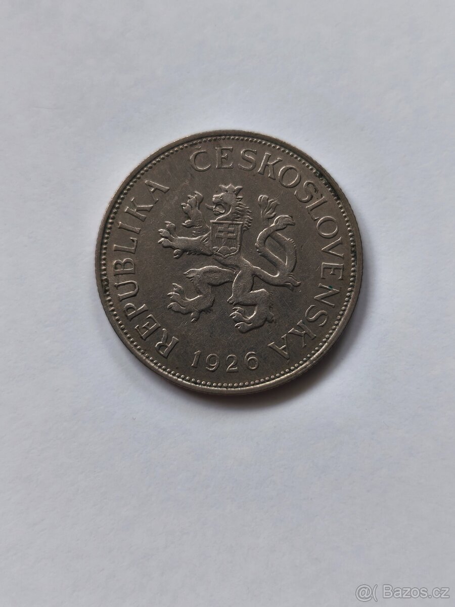 5 Koruna 1926 - 2