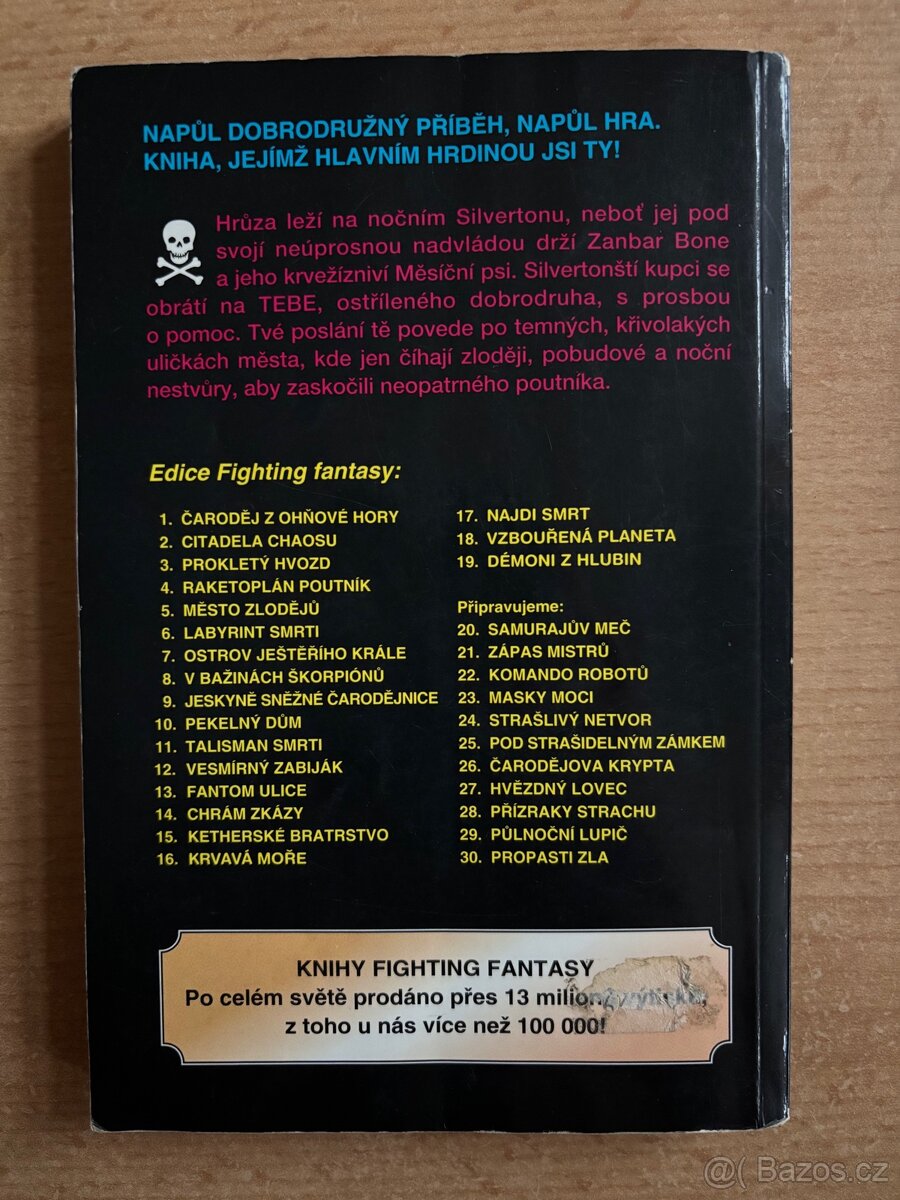 Město Zlodějů - Gamebook - 2