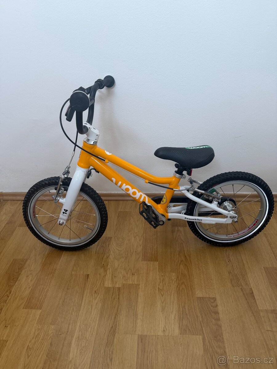 Dětské kolo Woom 2 Žluté - 2