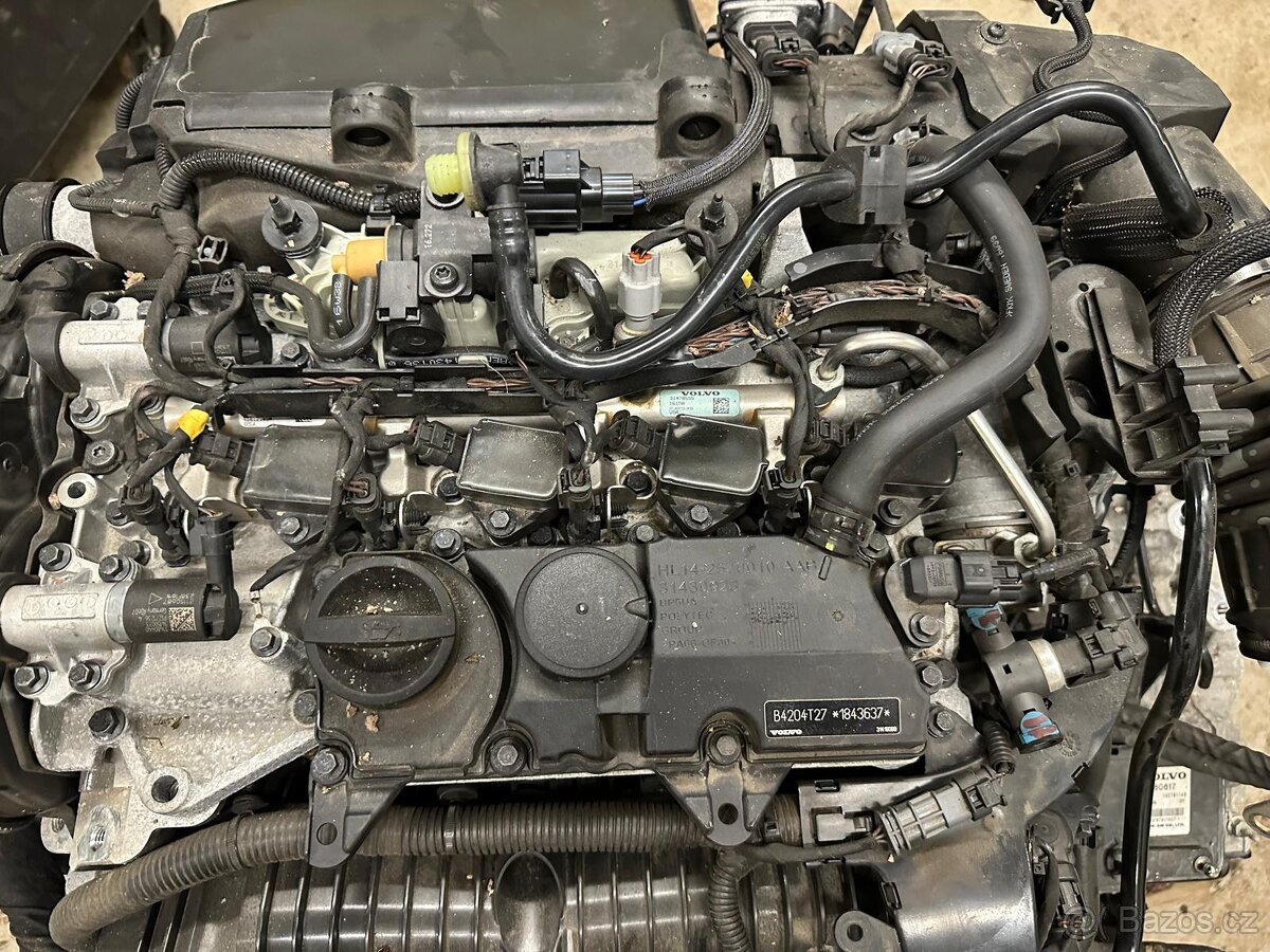 Volvo motor 2.0 benzín B4204T27 - 2