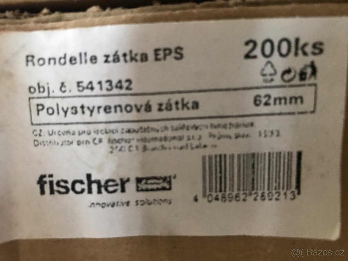 Fischer - Rondelle zátka EPS 62mm - 2