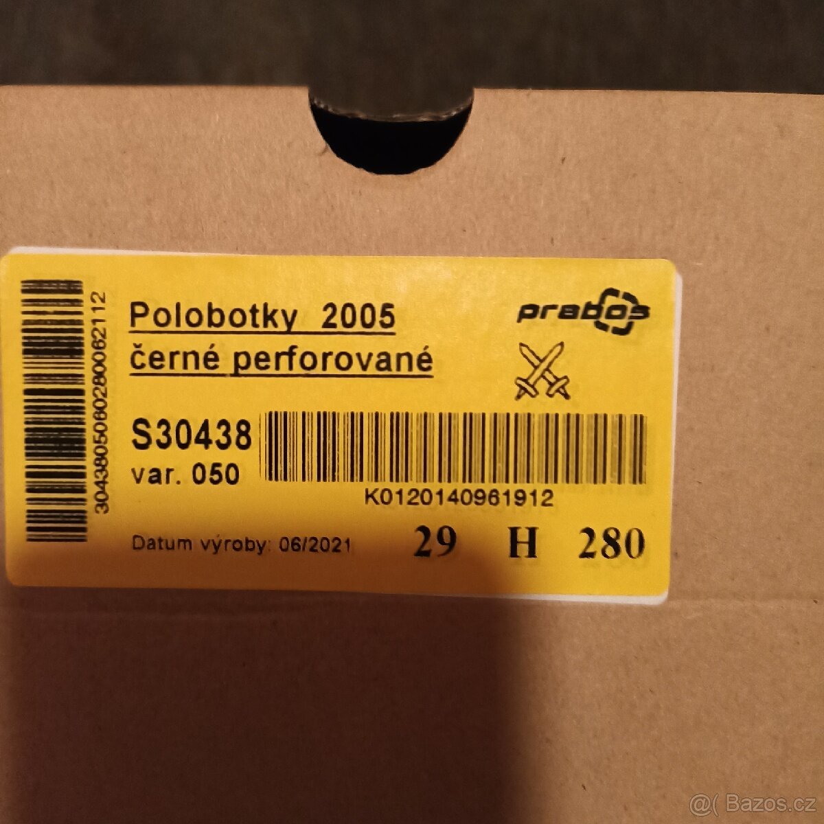 Vojenské polobotky,společenské boty Prabos - 2