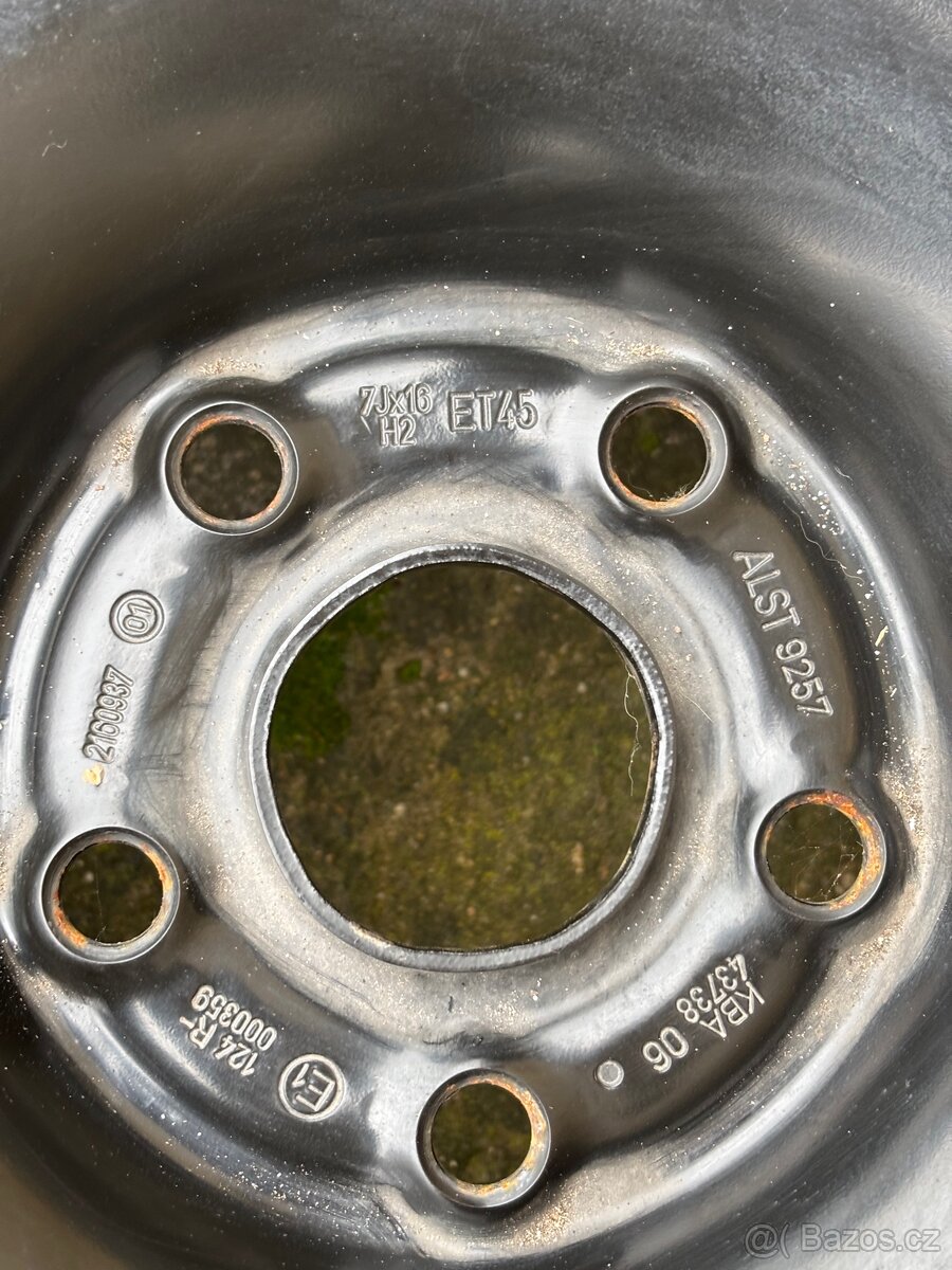 5x112 7J x16 ET 45 205/55 r16 - 2