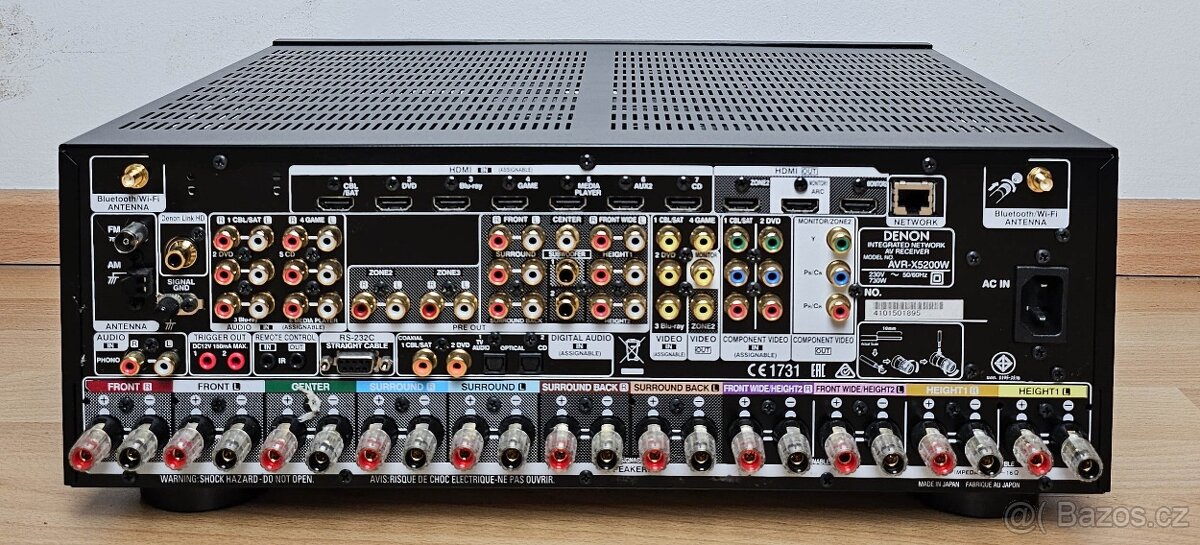 DENON AVR-X5200W / WiFi a Bluetooth Dolby Atmos AirPla - 2