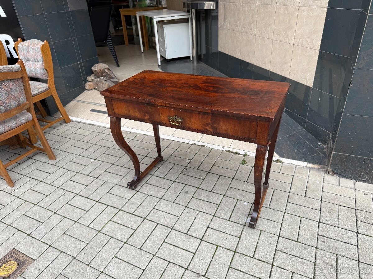 Psací stůl Biedermeier starožitný - 2