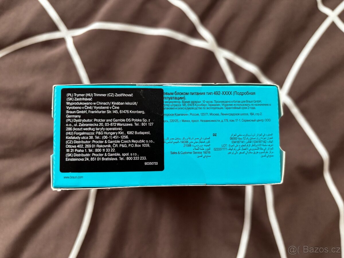 Nový holicí strojek/zastřihovač Braun XT5 series - 2