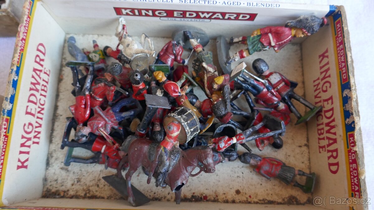 FIGURKY VOJÁČCI POZŮSTALOST ANGLIE - 2
