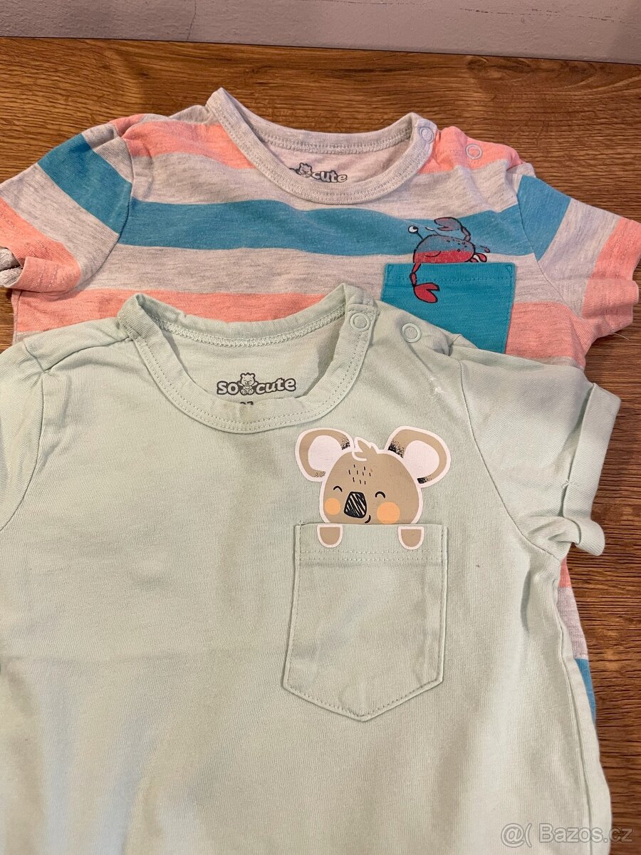 4x BODY vel. 92/18-24 měsíců - 2