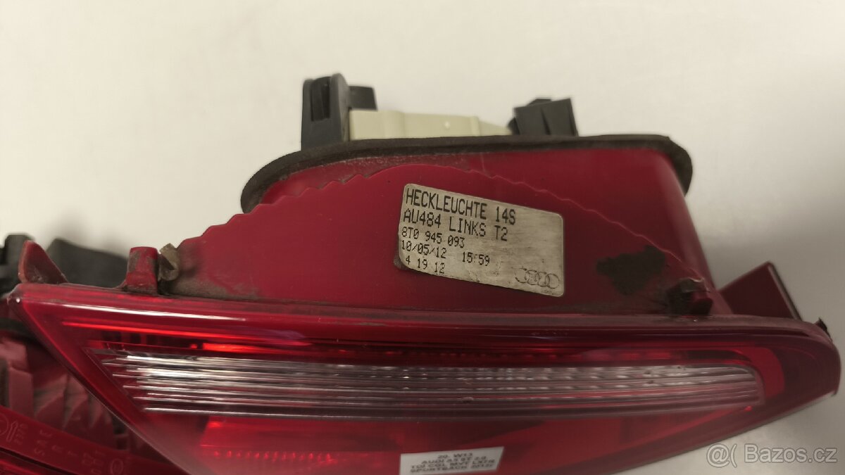 Audi A5 8T liftback - zadní světla vnitřní - 2