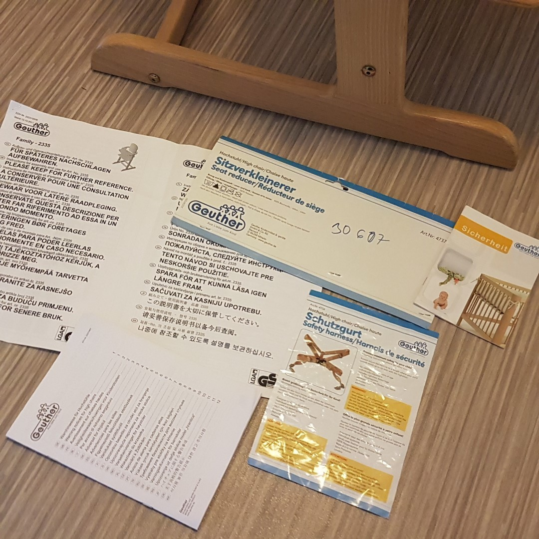 Dětská polohovací (rostoucí) židle Geuther - 2