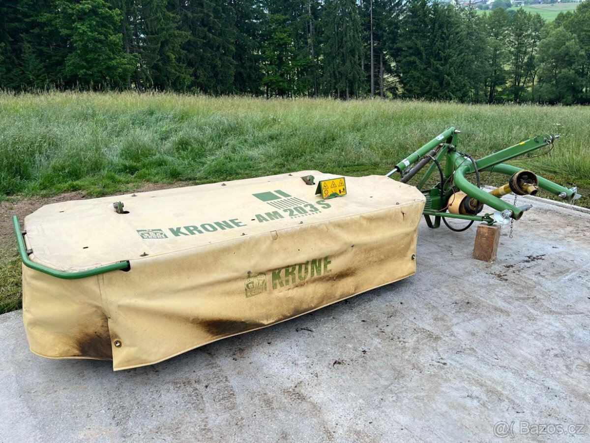 DISKOVÁ SEKAČKA KRONE AM 203-PERFEKTNI STAV - 2