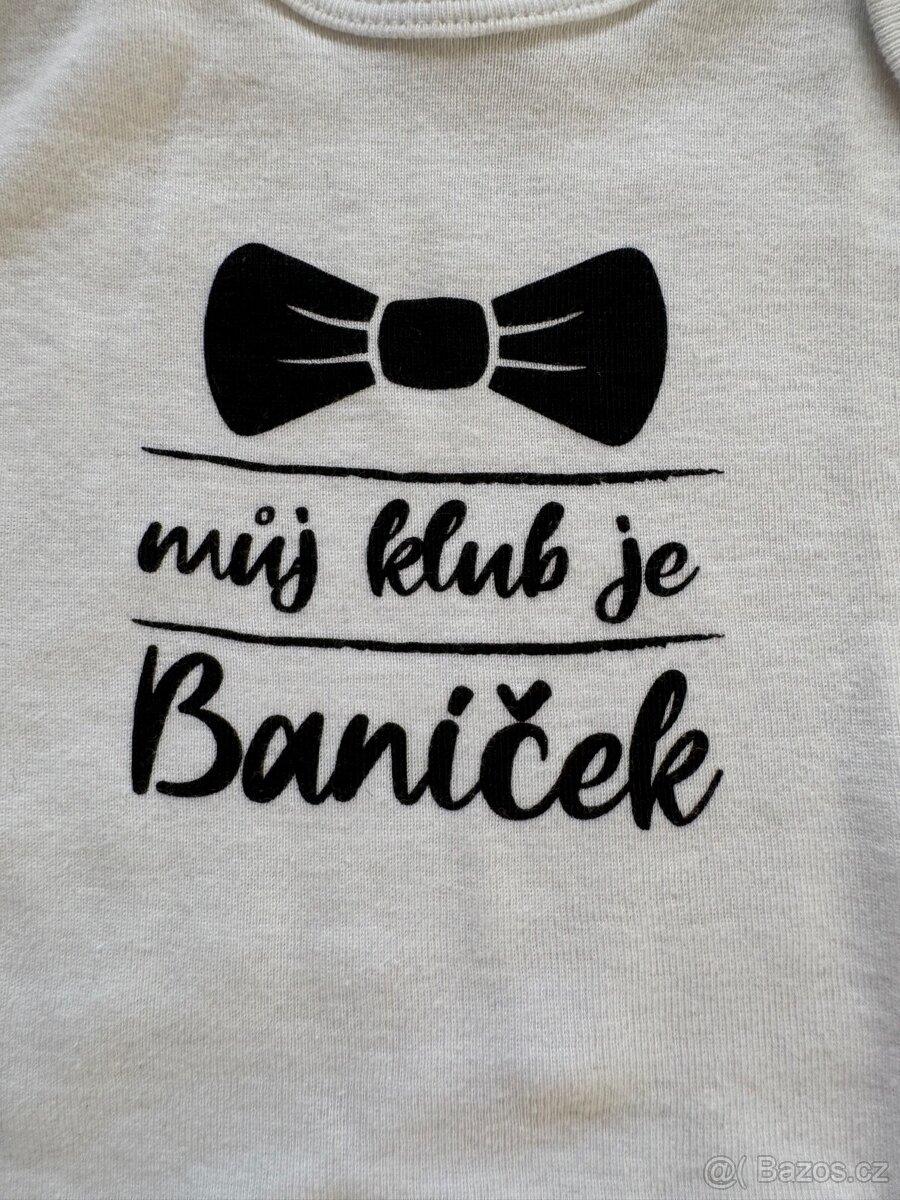 Dětské body Baník Ostrava (vel. 86/92) - 2