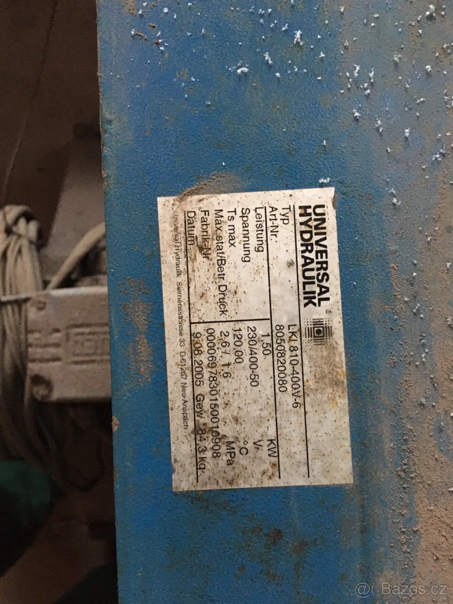 hydraulický agregát - 2