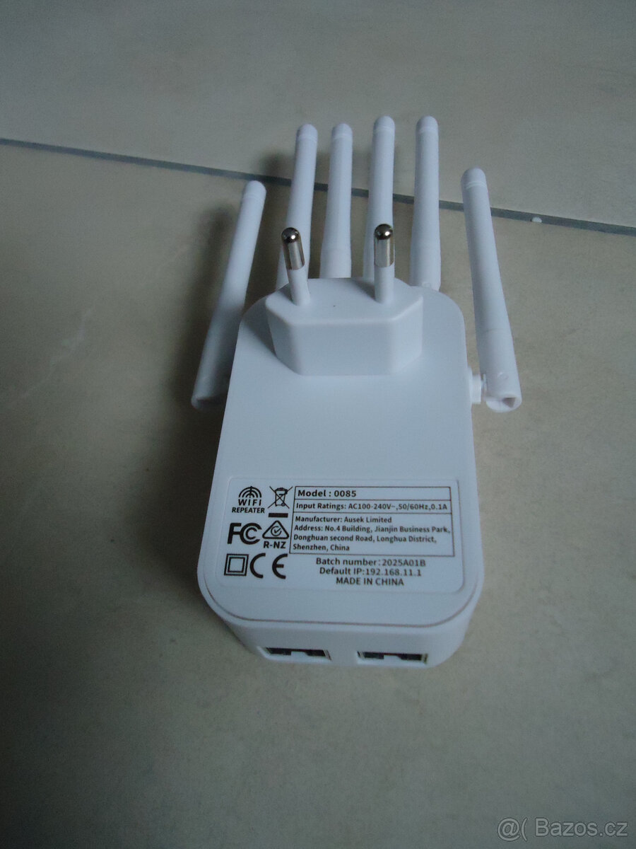 Zesilovač signálu Wifi nový - 2