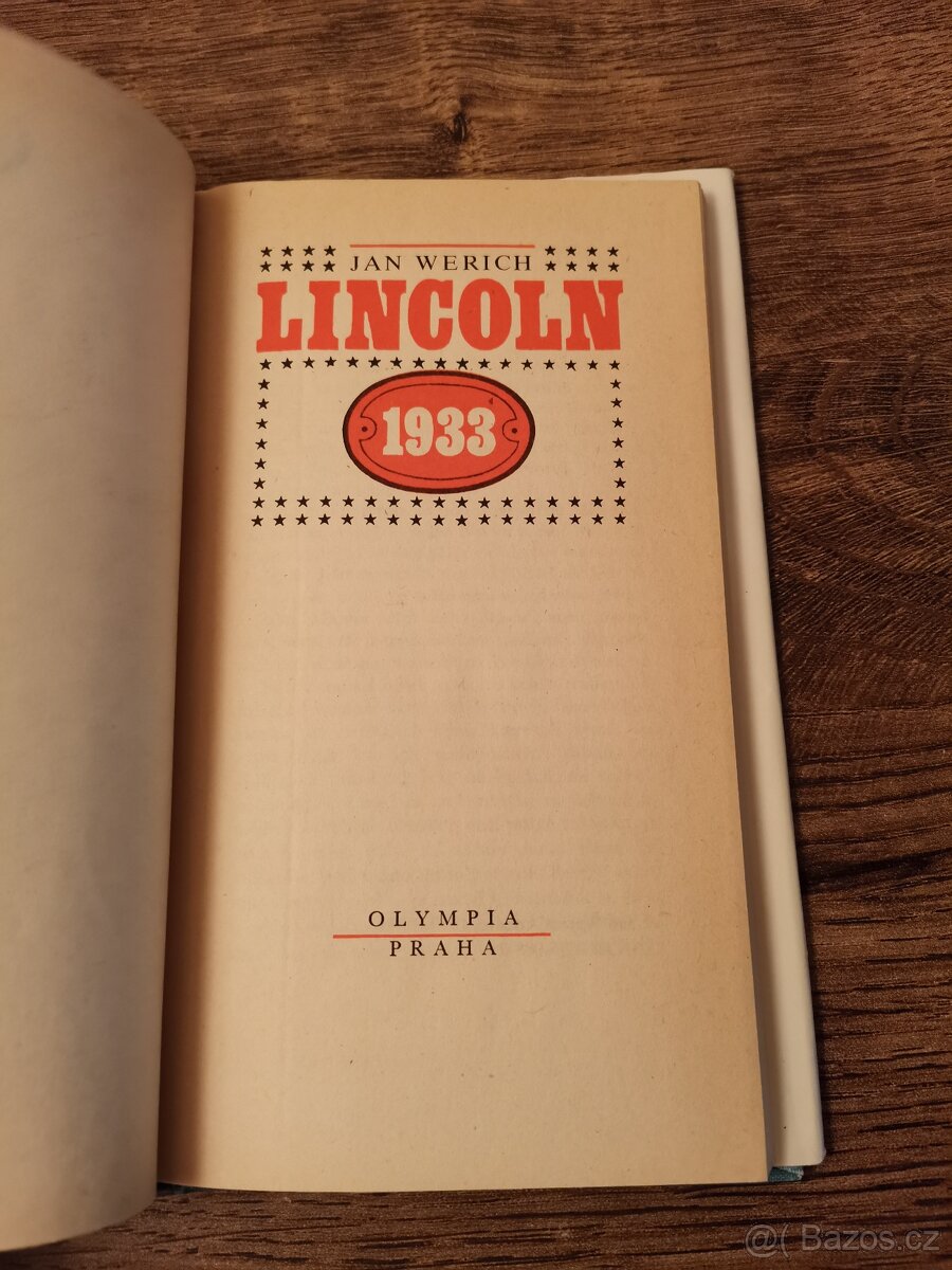 Lincoln 1933 - Jan Werich - 2