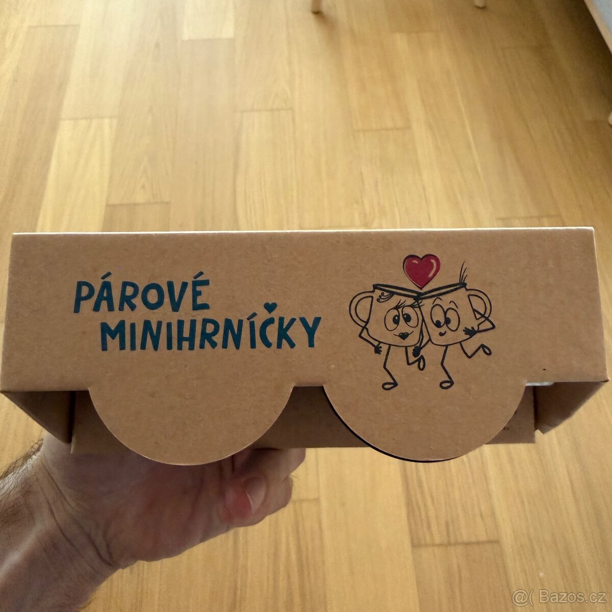 Párové mini hrníčky šálky - 2
