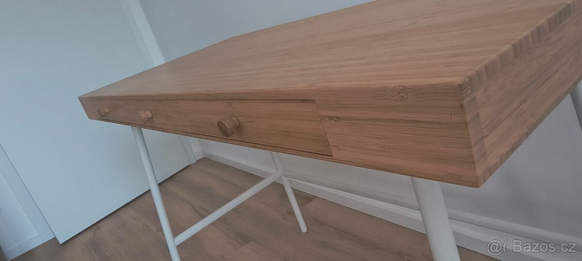 Psací stůl Ikea LILLÅSEN bambus - 2